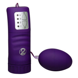 Velvet Purple Pill vibrační vajíčko 4 vibrace
