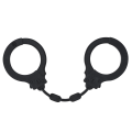 Černá silikonová pouta