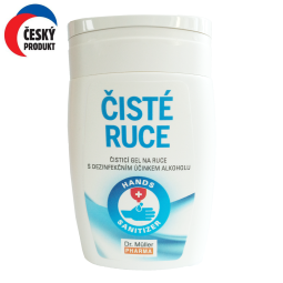 Čisté ruce Dezinfekční a čistící gel na ruce s alkoholem 100ml