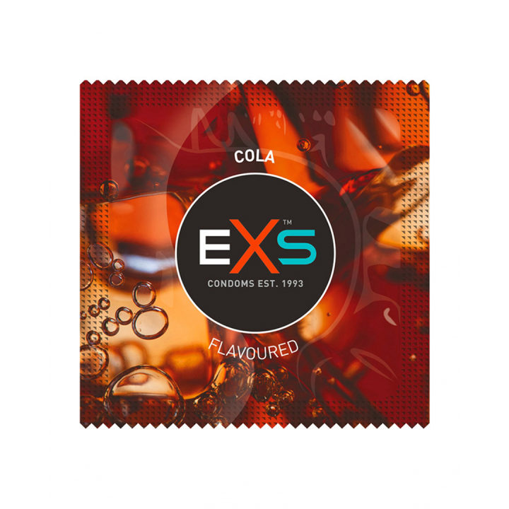 Exs Flavoured Cola - kondomy s příchutí Cola 1ks