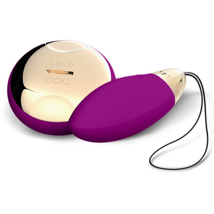 LELO Lyla 2 fialové luxusní vibrační vajíčko s ovládáním pomocí pohybů - 8 programů